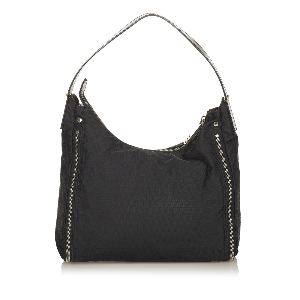 FENDI Zucchino Nylon Shoulder Bag - Picture 4 of 9